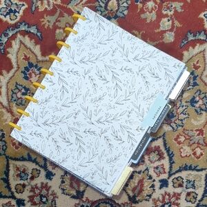 Happy Planner Wedding Planner Patterned Notebook with Dividers